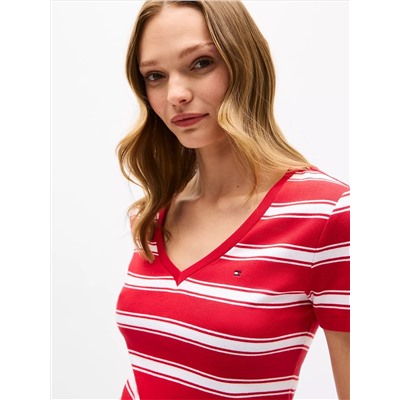 V-Neck Stripe Favorite T-Shirt