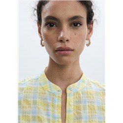 Vestido lazo cuadros