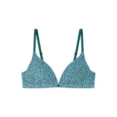 Sujetador triangular microfibra animal print