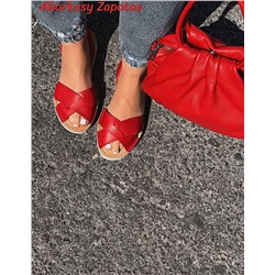 КОМБО AB. ZAPATOS Cruz-Yute ROJO+PELLE · LUX АКЦИЯ