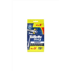 Gillette, Blue 3 Comfort Tıraş Bıçağı 9 + 3