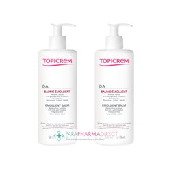 Topicrem DA Baume Emollient Peaux Atopiques 2x500mlLot  × 2