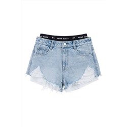 Short cruzado Azul claro