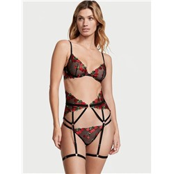 VERY SEXY Cherry Embroidery Adjustable String Thong Panty