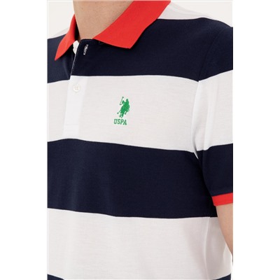 Erkek Regular Fit Polo Yaka Lacivert Tişört