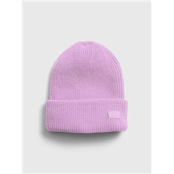 Kids Ribbed Beanie Цвет purple rose, Размер L/XL