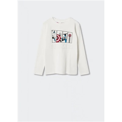 Camiseta capitán américa -  Niño | MANGO OUTLET España