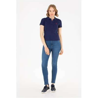 Kadın Mavi Skinny High Waist Fit Jean Pantolon
