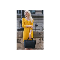 Bolso de piel y neceser Rita Negro