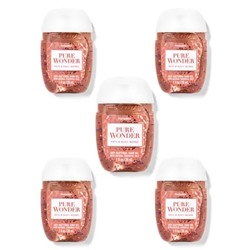 PURE WONDER PocketBac Hand Sanitizers, 5-Pack