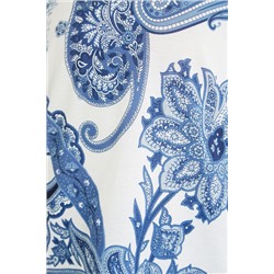 Camiseta manga corta paisley