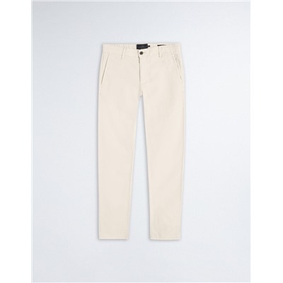 Slim Fit Chino Trousers, Men, Beige