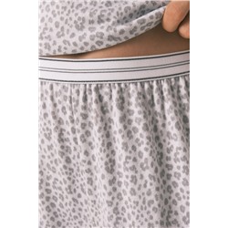 Pijama largo manga corta estampado animal Miffy