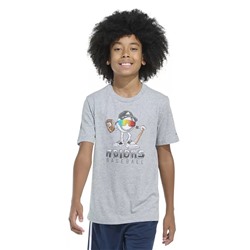 Аdidas Big Boys Short-Sleeve Stunner Baseball Graphic T-Shirt