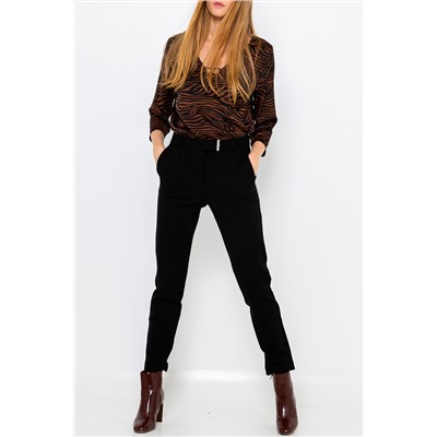 Pantalón pitillo Negro