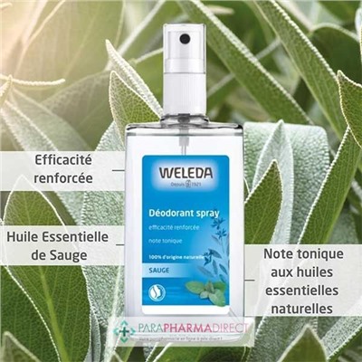 Weleda Sauge Déodorant Spray 100 ml