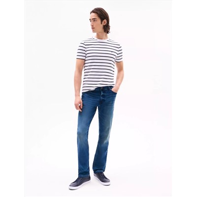 Stripe Stretch-Cotton Extra Slim T-Shirt