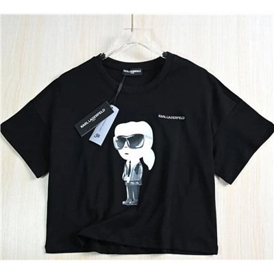 Женская хлопковая футболка KARL LAGERFEL*D ОРИГИНАЛ! 😎