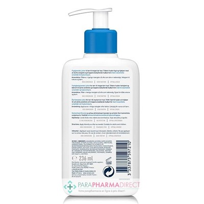 Cerave Lait Hydratant - Peaux Sèches à Très Sèches 236ml