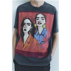 GIRL PRINT T-SHIRT