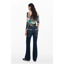 Blusa multitono