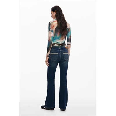 Blusa multitono