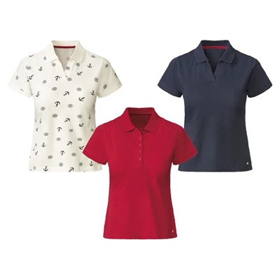 esmara® Damen Poloshirt in hochwertiger Pikee-Qualität