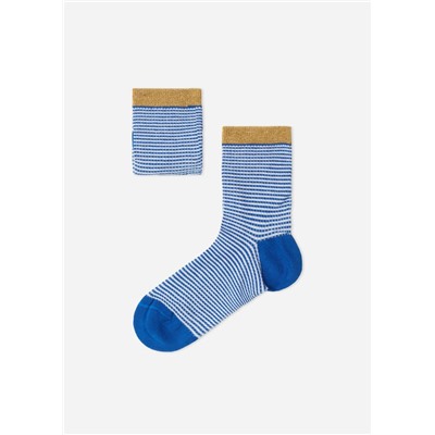 Kurze Socken mit Glitzerrand für Mädchen