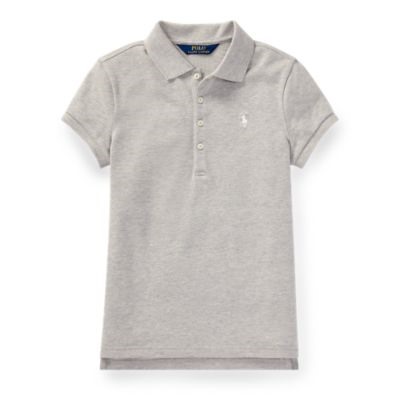 GIRLS 7-16 Stretch Piqué Polo Shirt