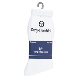 Sergio Tacchini Unisex Tennissocken 3 Paar weiß 93230832