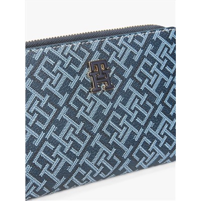 Monogram Snap-Closure Bifold Wallet