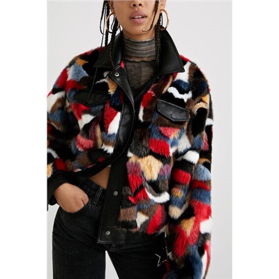 Chaqueta loose pelo