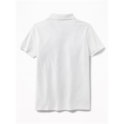Uniform Built-In Flex Pique Polo for Boys
