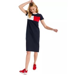 Tommy Hilfiger Logo Midi T-Shirt Dress