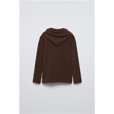 WOOL SCARF T-SHIRT