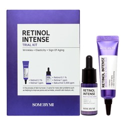 SOME BY MI RETINOL INTENSE TRIAL KIT (2components) Набор: Интенсивный крем для кожи вокруг глаз с ретинолом, Интенсивная антивозрастная сыворотка для лица с ретинолом 10мл+10мл