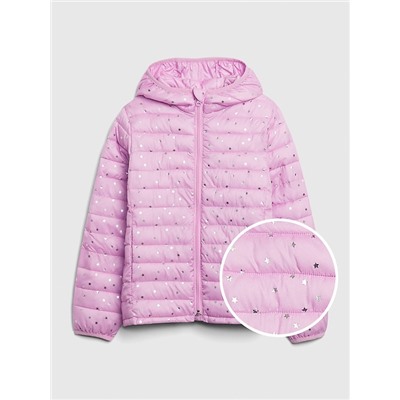 Kids Upcycled Lightweight Puffer Jacket