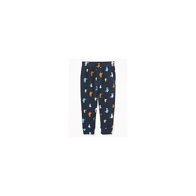 Patterned Jersey Leggings for Toddler Boys
