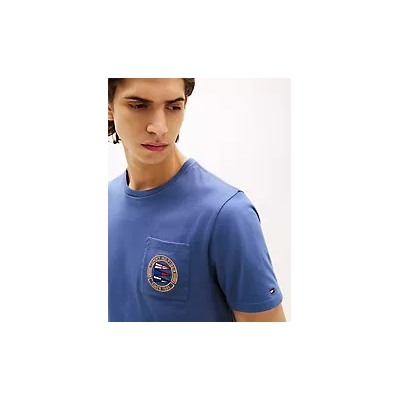 Nautical Flag Logo Pocket T-Shirt