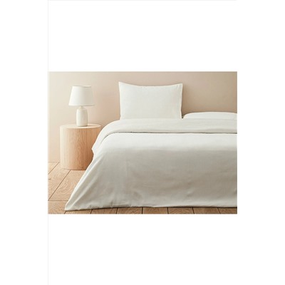 English Home Ode Şönil İplikli İpliği Boyalı Tek Kişilik Nevresim Takımı Bej TYCXN04ZCN169962755245103