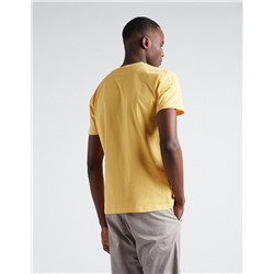 Pocket T-shirt, Men, Yellow