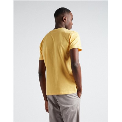 Pocket T-shirt, Men, Yellow