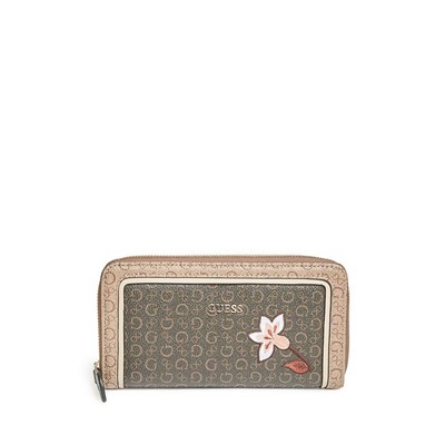 TAKE A DIVE LOGO ZIP-AROUND WALLET