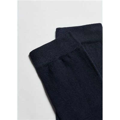Lange Herrensocken aus Winterbaumwolle