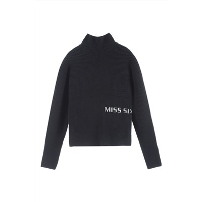 Jersey de lana Negro