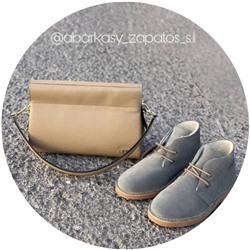 АB.Z. 3612/2 Gris С ДВОЙНЫМИ ШНУРКАМИ+Ab.Zapatos PELLE Milan (930) АКЦИЯ