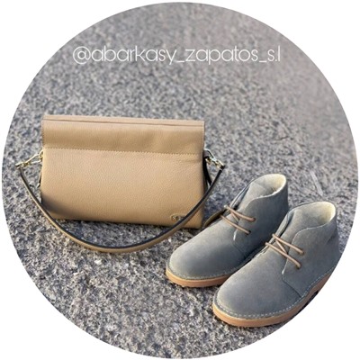 АB.Z. 3612/2 Gris С ДВОЙНЫМИ ШНУРКАМИ+Ab.Zapatos PELLE Milan (930) АКЦИЯ