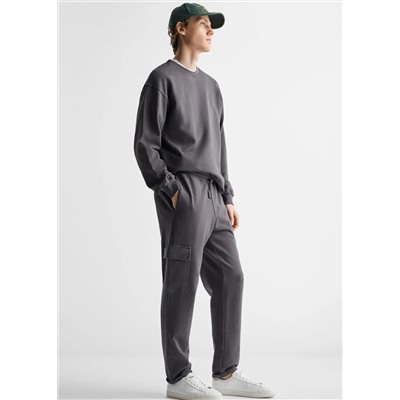 Pantalón algodón cintura elástica -  Niño | MANGO OUTLET España