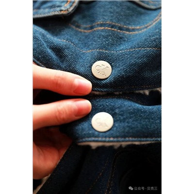 Мужская джинсовая куртка на меховой подкладке  Calvi*n Klei*n