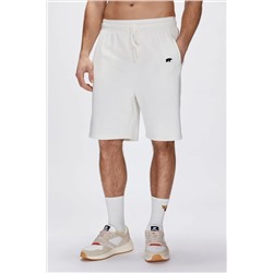 Bad Bear, Gian Sweatshorts Beyaz Erkek Şort